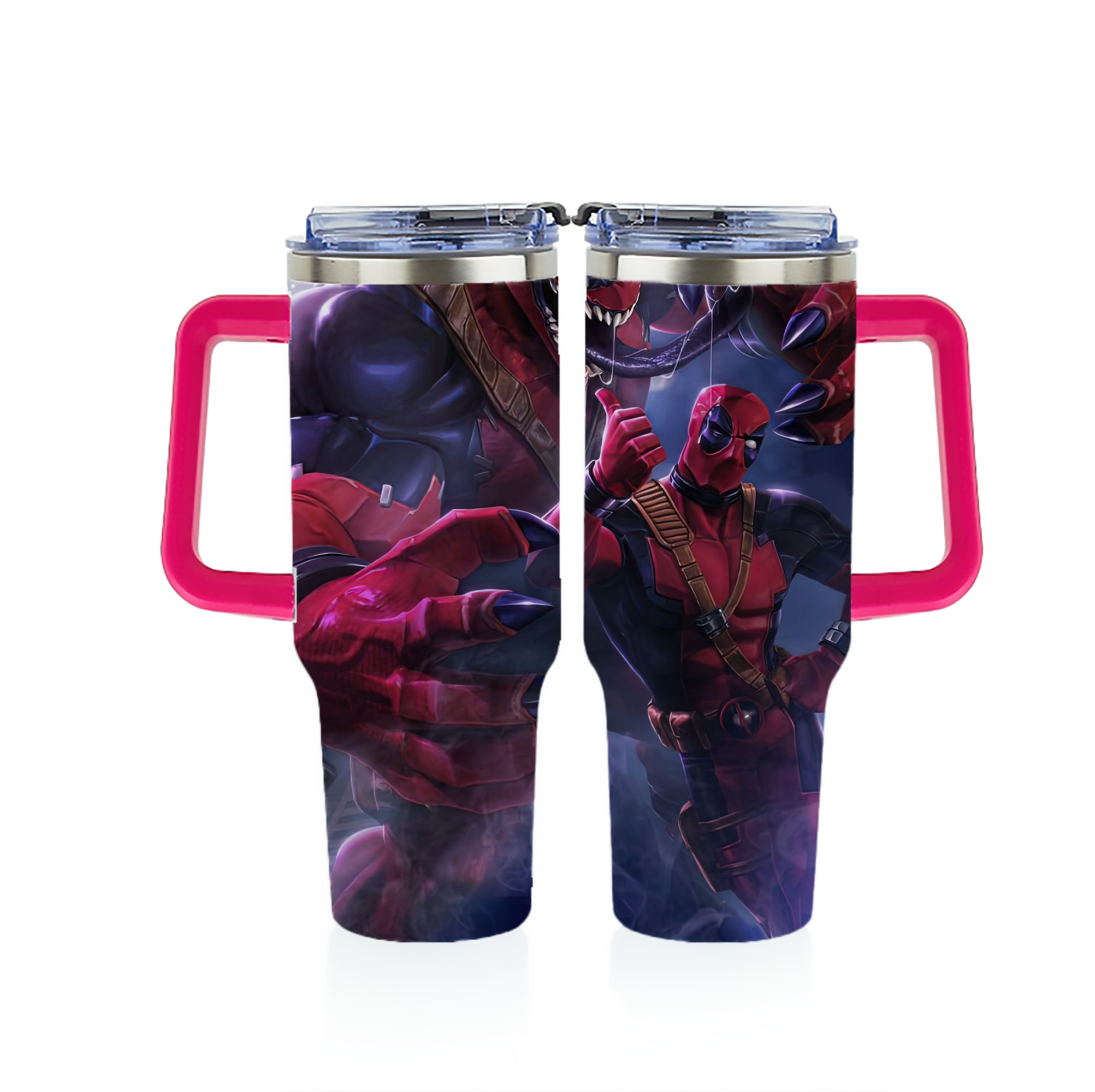 （画像用） Deadpool デッドプール 1200ｍLフルプリント車用タンブラー